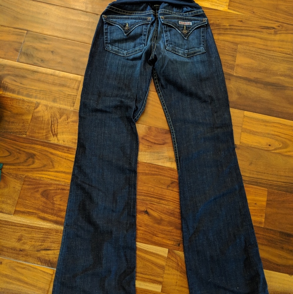 Hudson boot cut maternity jeans